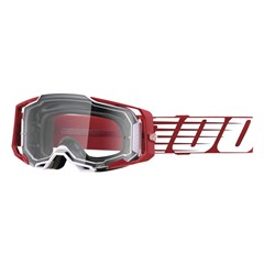 Armega Oversized Deep Red Goggles