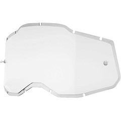 Replacement Injected Lenses for Adult Racecraft 2/Accuri 2/Stratus 2 Goggles
