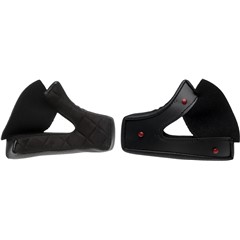 Pu Suede Check Pads for Moto-3 Helmets