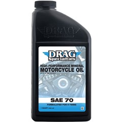 High-Performance Mineral Motorcycle Oil - SAE 70