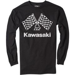 Kawasaki Finish Line Long-Sleeve T-Shirts