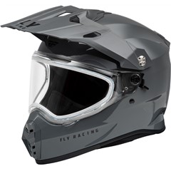 Trekker Cold Weather Solid Helmets with Dual Shields
