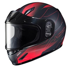 CL-Y Taze Youth Snow Helmets with Dual Lens Shield