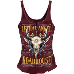 Roadhouse Womens Lace Up Tank Tops