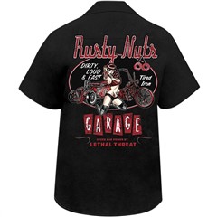 Rusty Nuts Screen Printed Work Shirts