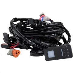 Auxiliary Wiring Harnesses Rectangular Lighted