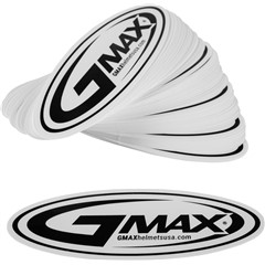 5in Sticker GMAX Helmets Logo - 100pk