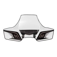 Windguard 2 Windshield - Black Tall
