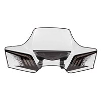 Windguard 2 Windshield - Black Mid Height
