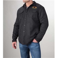 Arctic Cat Quilted Flannel Gray - Small