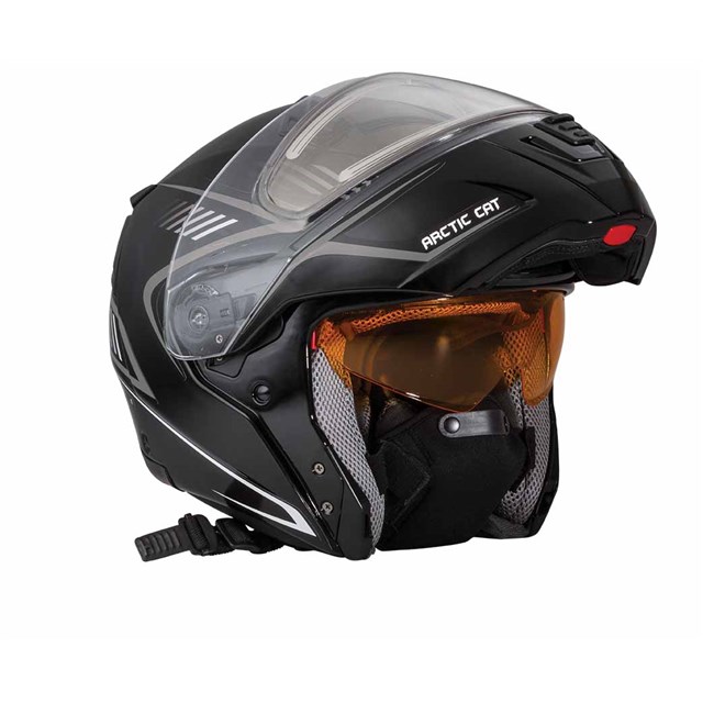 Arctic Cat Modular Helmet Black | CyclePartsNation Arctic ...