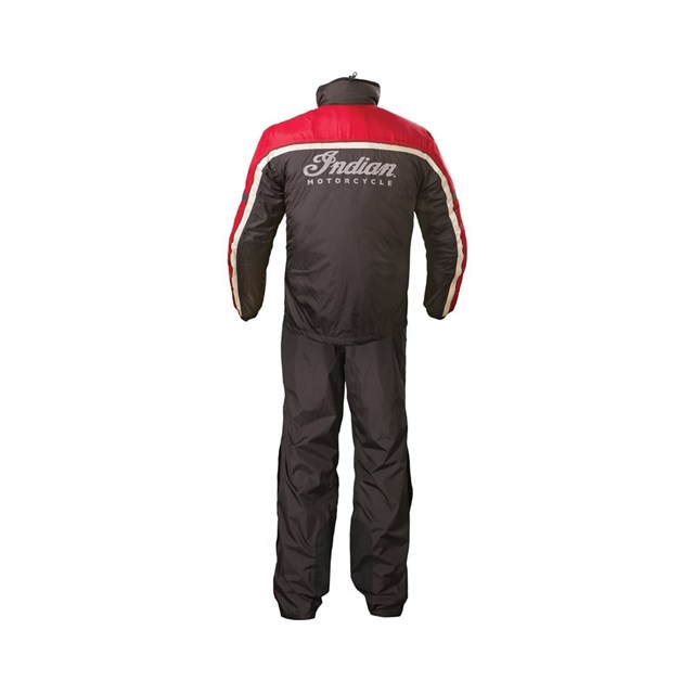 Indian Rainsuit - Black/Red by Indian Motorcycle | Cheap Cycle Parts