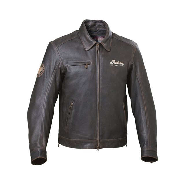 Leather indian 2025 motorcycle jacket