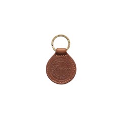 Circle Leather Key Rings