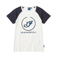 Navy Sleeve I Icon Womens T-Shirts