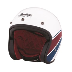 Stripe Open Face Helmet