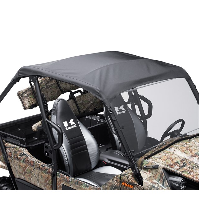 UTV Aluminum Hard Roof Top for Kawasaki Teryx， SAUTVS Black Heavy