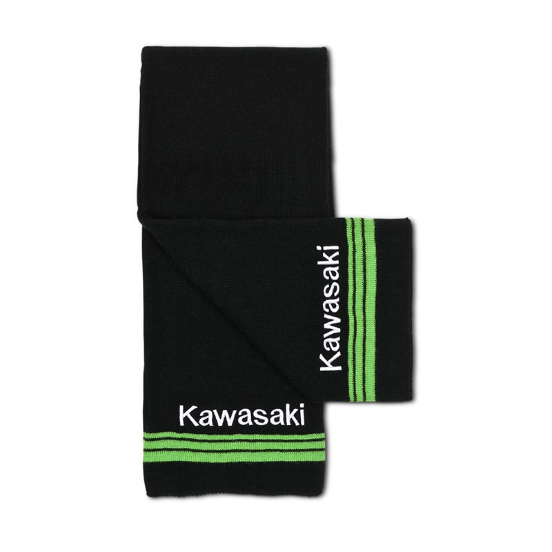 Kawasaki 3 Green Lines Basic Scarf