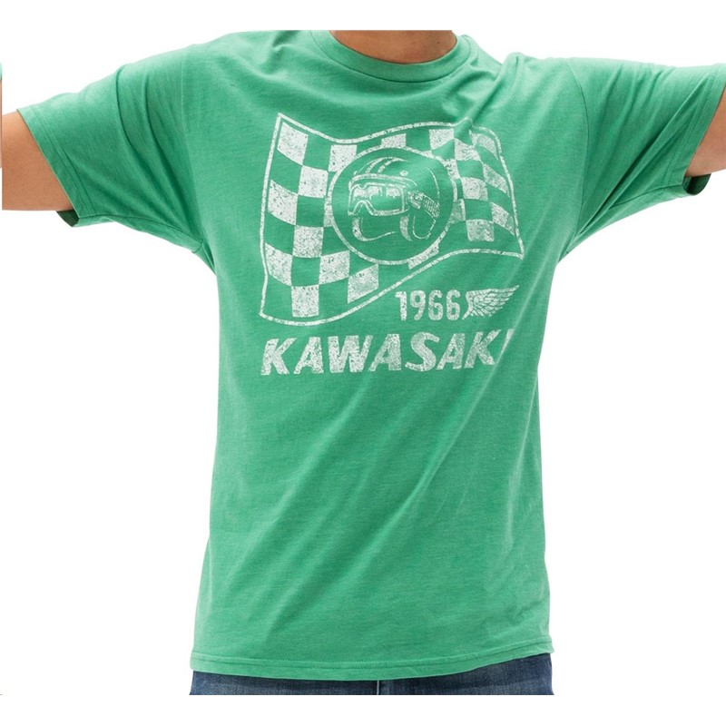 Kawasaki Heritage Flag T-Shirt Kawasaki Heritage Flag T-Shirt