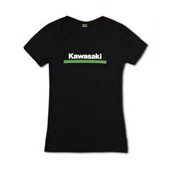 Women's Kawasaki 3 Green Lines Crew Tee