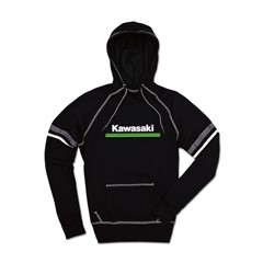 Women's Kawasaki 3 Green Lines Hooded Sweatshirt