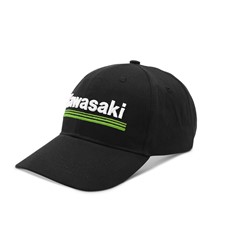 Kawasaki 3 Green Lines Logo Cap