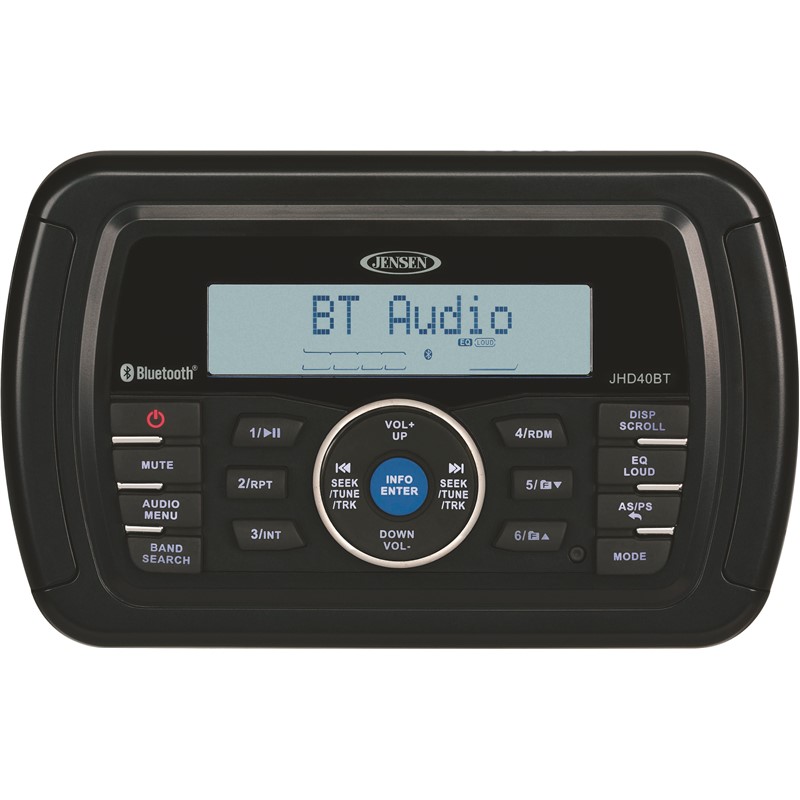 JENSEN AM/FM/WB/USB Mini Bluetooth® Stereo