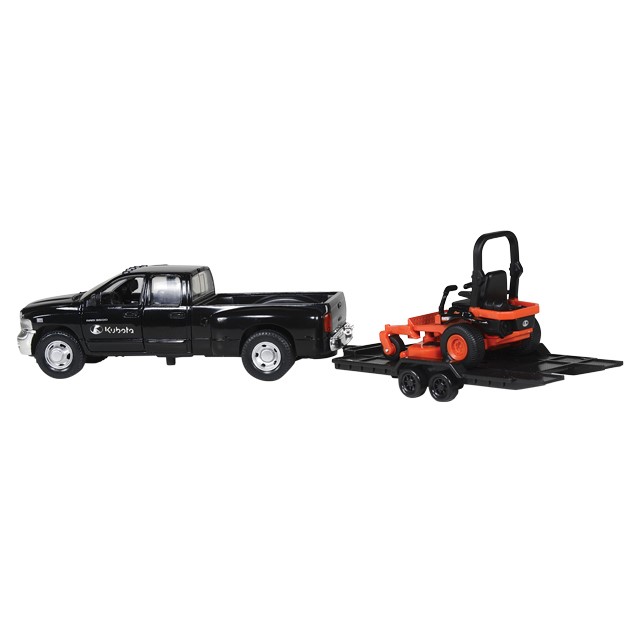 Z700 Mower with Dodge Pickup Truck & Trailer