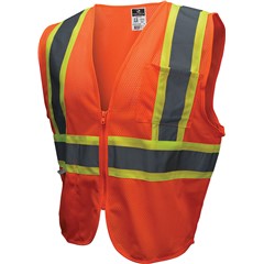 Type R Class 2 Mesh Safety Vest with Two-Tone Trim