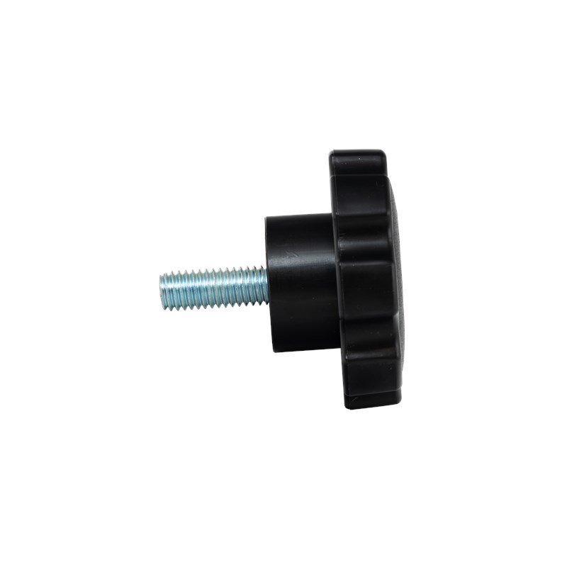 KNOB 3/8-16 MALE THD 2 3/8OD