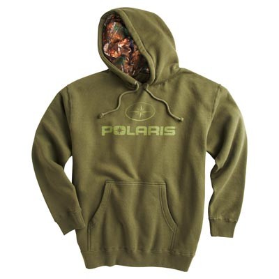 PURSUIT CAMO HOODIE, ARMY GREEN | Babbitts Polaris Partshouse