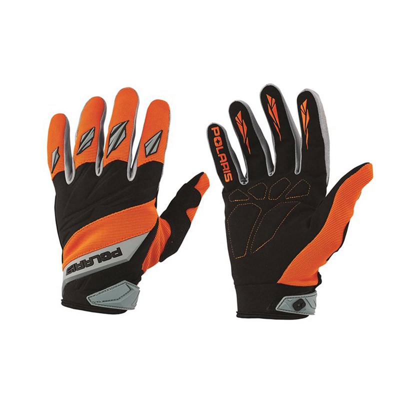 Adult Off-Road Riding Glove with Embossed Knuckle System