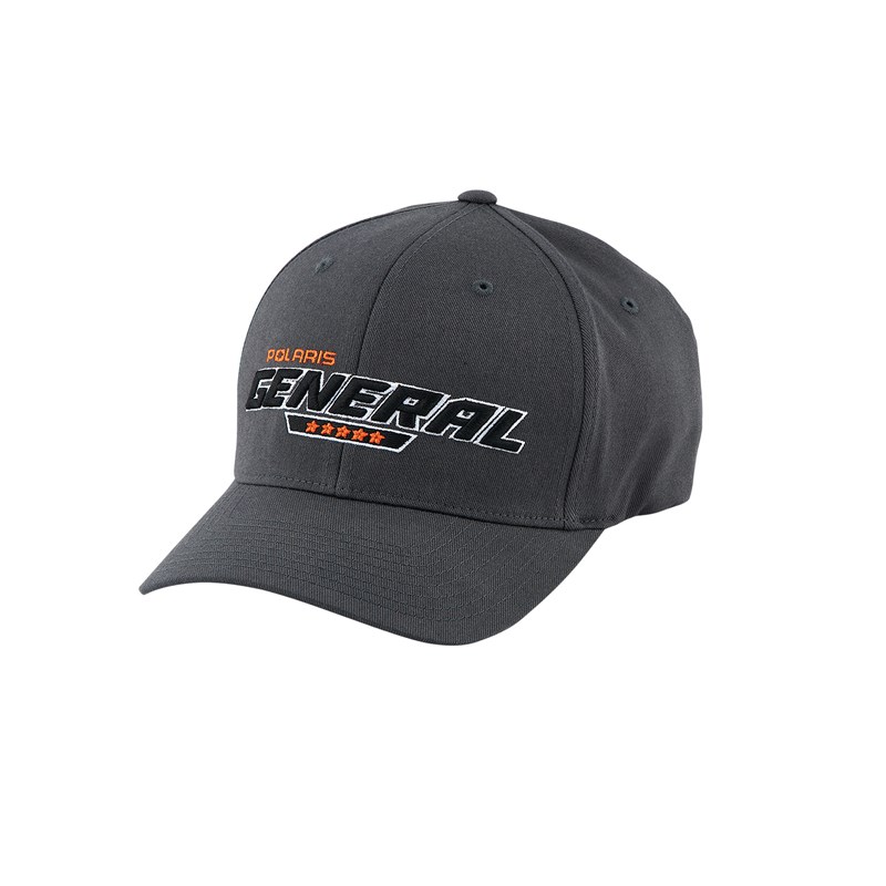 Men's (S/M) Flexfit Hat with Black RZR® Logo, Gray