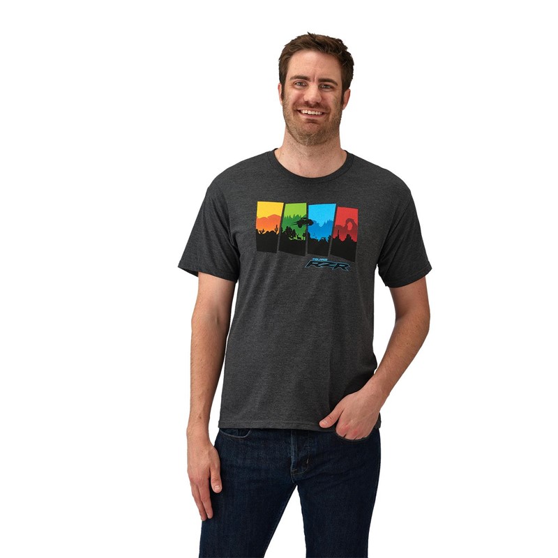 Men’s 4-Scene Graphic T-Shirt with RZR® Logo Men’s 4-Scene Graphic T-Shirt with RZR® Logo