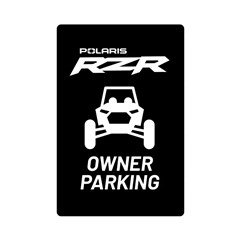 Polaris RZR Parking Signs