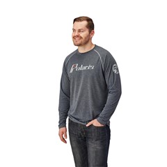 Men’s Long-Sleeve Retro Graphic Performance Shirt with Polaris® Logo