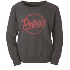Women’s Crew Sweatshirt with Script Polaris® Logo