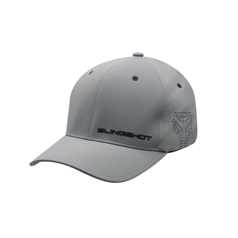 Men's (S/M) Premium Hat with Slingshot Logo, Black SS PREMIUM CAP - GRAY L/XL