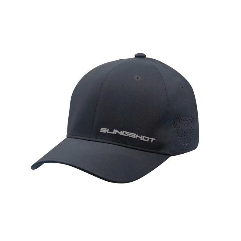 Men's (S/M) Premium Hat with Slingshot Logo, Black Men's (S/M) Premium Hat with Slingshot Logo, Black