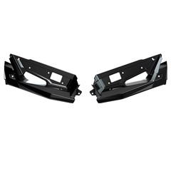 Painted Front Upper Accent Panel Kit - Gloss Black