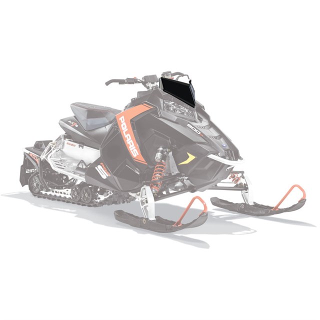 AXYS® Snowmobile Low Windshield - Black