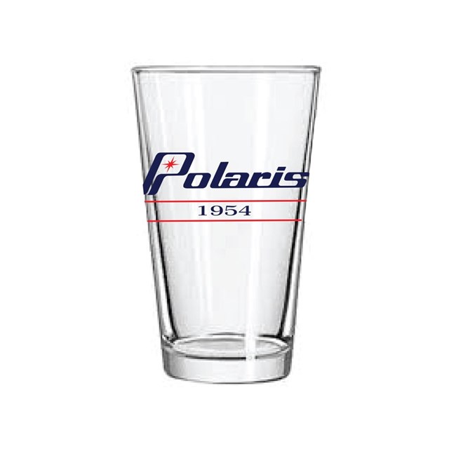Retro Pint Glass with Polaris® Logo, Two Count