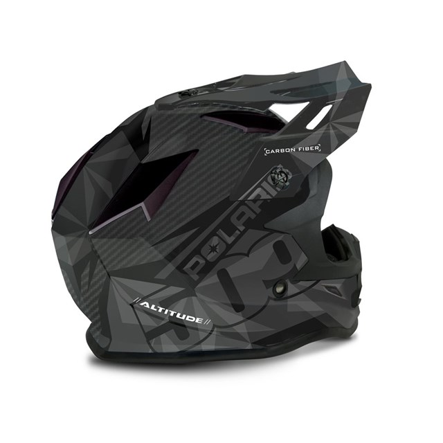 509® Altitude Carbon Adult Moto Helmet with Camera Mount