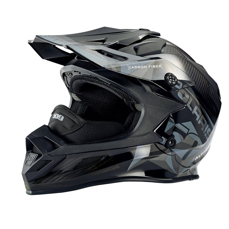 509® Altitude Carbon Adult Moto Helmet with Camera Mount