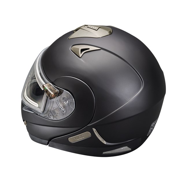 Modular 1.0 Adult Helmet with Dual-Pane Shield, Black Matte