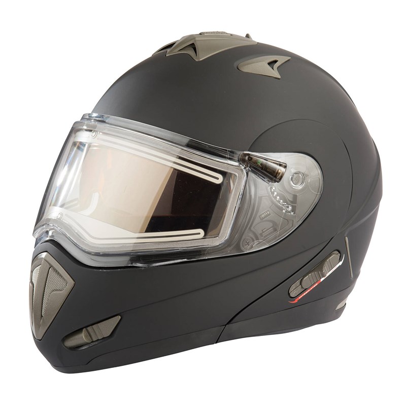 Modular 1.0 Adult Helmet with Electric Shield, Black