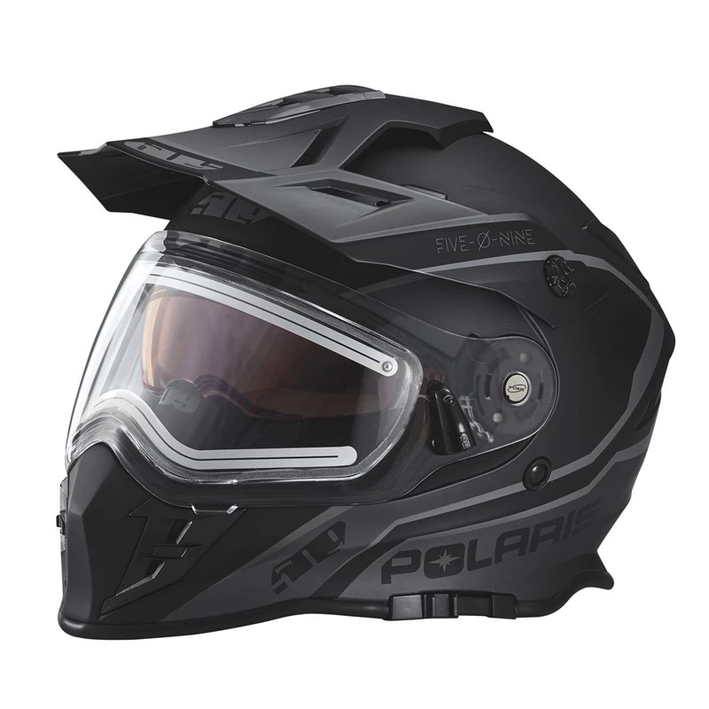 509 Delta R3L Snow Helmets DELTA R3 - BLK - 2XL
