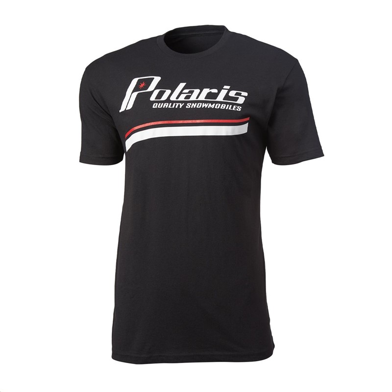 Men's Heritage T-Shirt with Polaris® Logo M HERITAGE TEE BLK 2XL