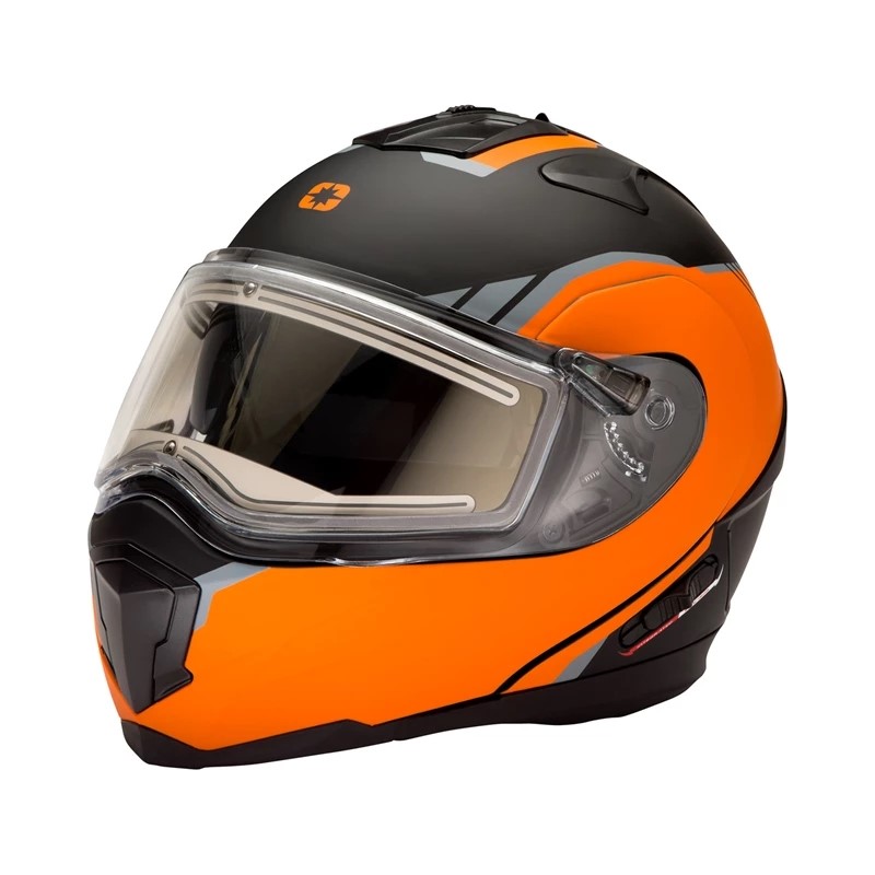 Modular 2.0 Snow Helmet with Electric Shield MOD 2.0 - BLK/ORG XL