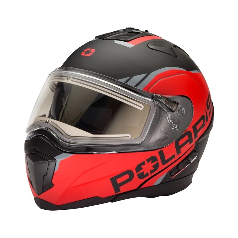 Modular 2.0 Snow Helmet with Electric Shield MOD 2.0 - BLK/RED 2XL